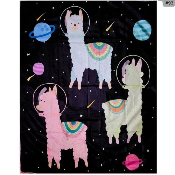 Galaxy‎ Space Llamas Tapestry Hanging Wall Decor