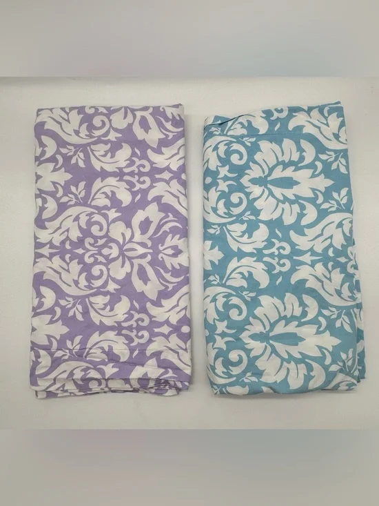 Pottery Barn Teen Euro Pastel Floral Pattern 1 of each Color, Set or 2