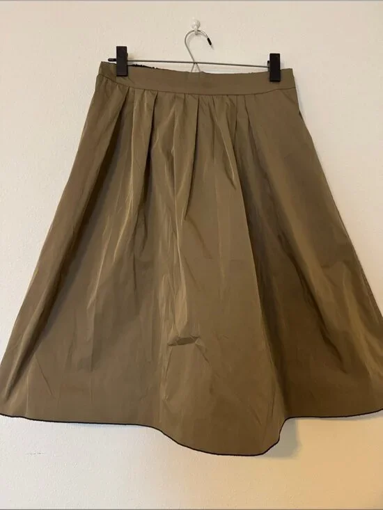 A-Line Midi Skirt