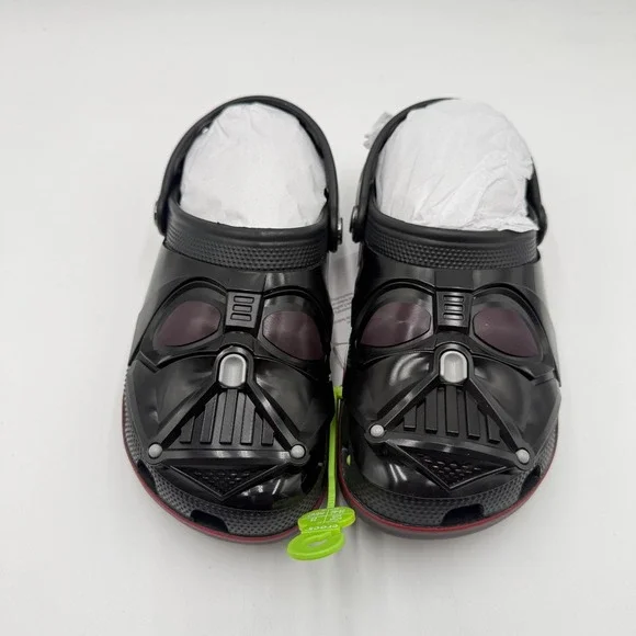 Crocs STAR WARS Darth Vader Classic Clog Men's Size 7/ Women's 9 Unisex NEW