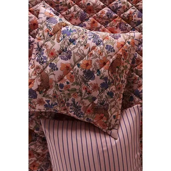 Anthropologie Maeve Organic Sateen Adelaide Euro Sham ONE NEW