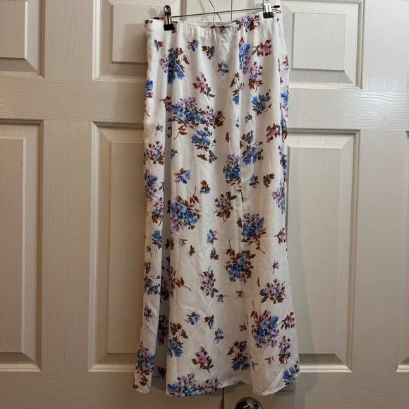 NWT Y2K Abercrombie Fitch‎ Floral Maxi Skirt High Waist Size Small $70