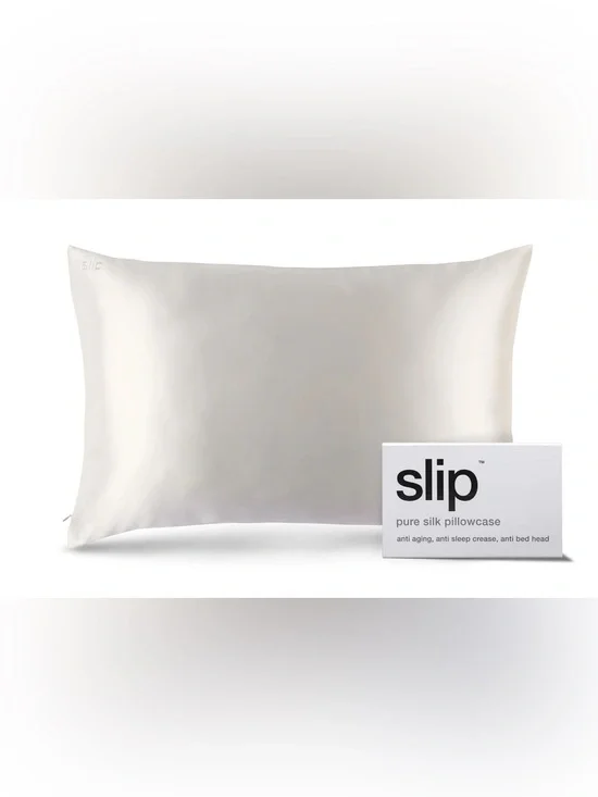 Slip Pure Mulberry Silk Pillowcase - White Size: Queen (20