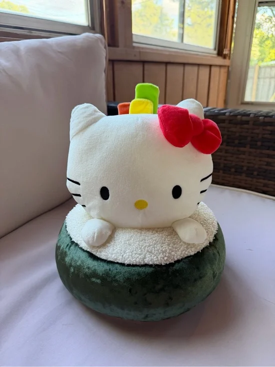 Sanrio Hello Kitty Sushi Plush Pillow