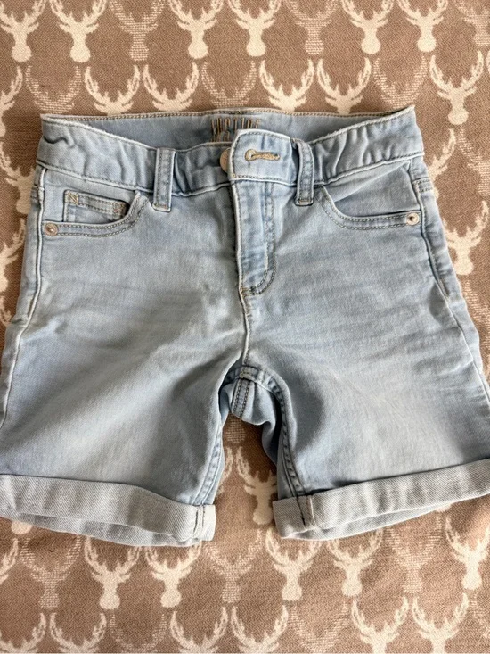 Light Blue Girl’s Denim Shorts