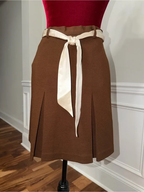 Vintage United Colors of Benetton Pleated Mini Skirt | Made in Italy‎