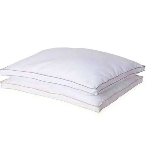 White Down Alternative Pillow COVERS Queen