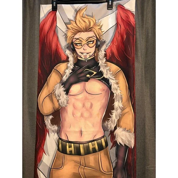 My Hero Academia Hawks Dakimakura Body Pillow