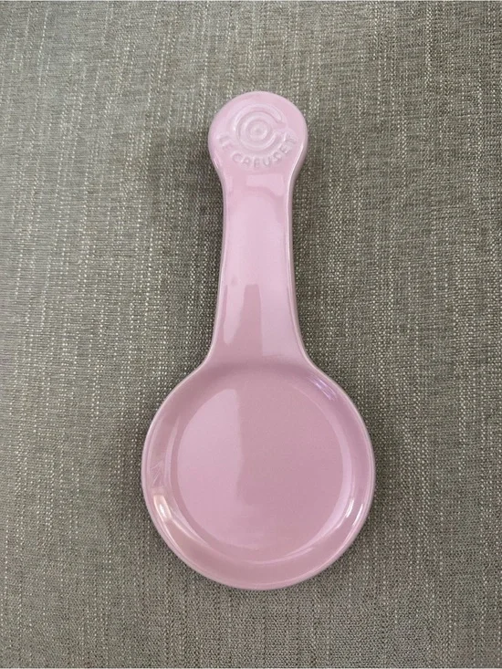 Le Creuset Chiffon Pink Spoon Rest Rare