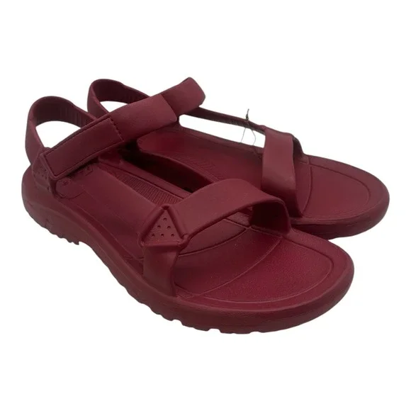 Teva Hurricane Drift Sandals‎ Men's Size 11 Red Double Strap Water Sport Foam