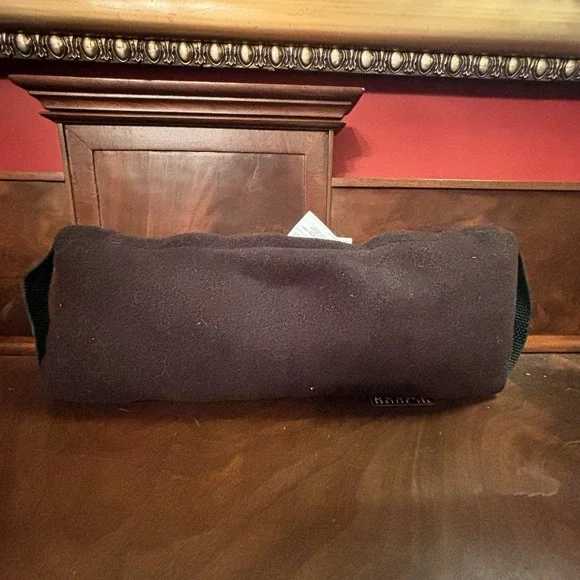 Bucky‎ Buckwheat Lumbar Support Pillow Roll 15x6 Black Ergonomic Back Cushion
