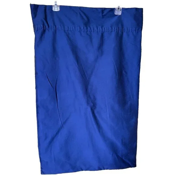 One Lauren Ralph Lauren Home Pillow Case‎ Navy Blue 100% Cotton