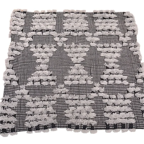 Gray Textured Fabric pillow cover