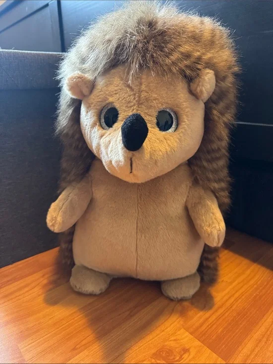 JUSTICE Tween Brands Jumbo‎ 16” Hedgehog Stuffed Animal Plush euc