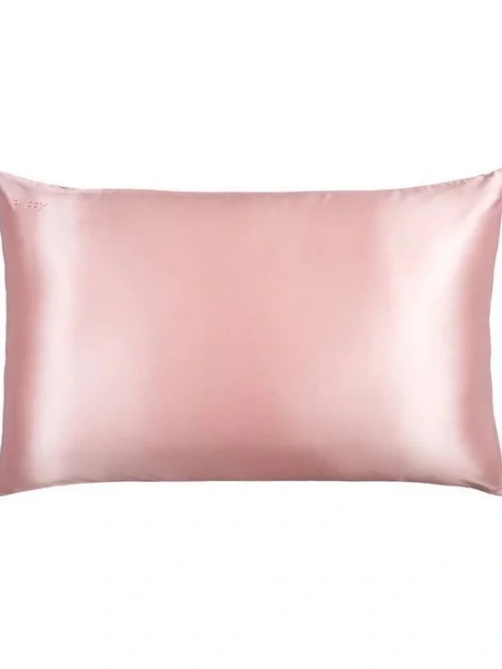 Blissy 100 Mulberry Silk Blush Rose Pillowcase standard small NIB