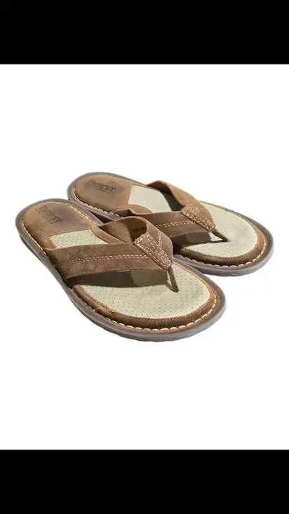 Born Bermuda Men's Suede Leather Flip Flop Sandals Size 10