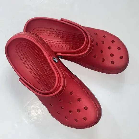 Crocs Classics Electric Pink Men Shoes Size 11