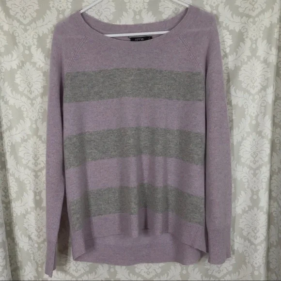 Apt. 9 100% Cashmere Scoop Neck S