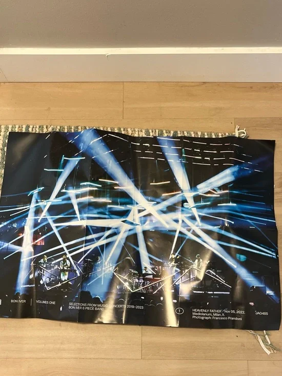 Bon Iver Volumes One Original Music Concert Poster Selections 2019-2023