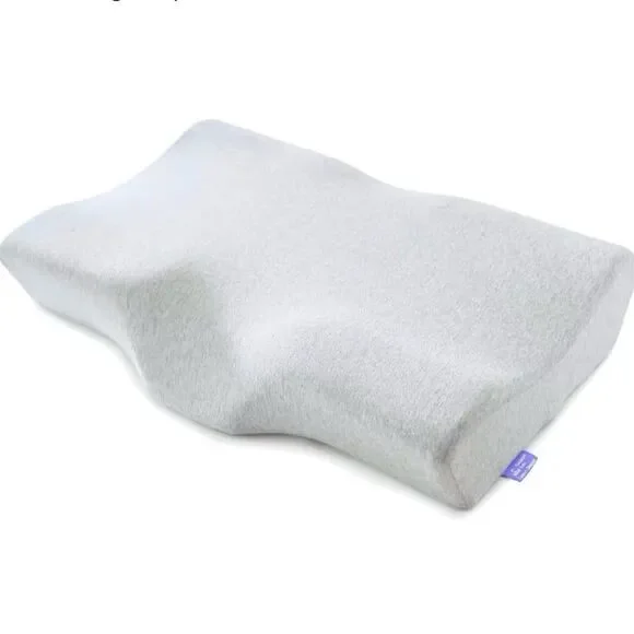 CUSHION LAB Extra Dense Ergonomic Cervical Pillow for Firm Neck Support