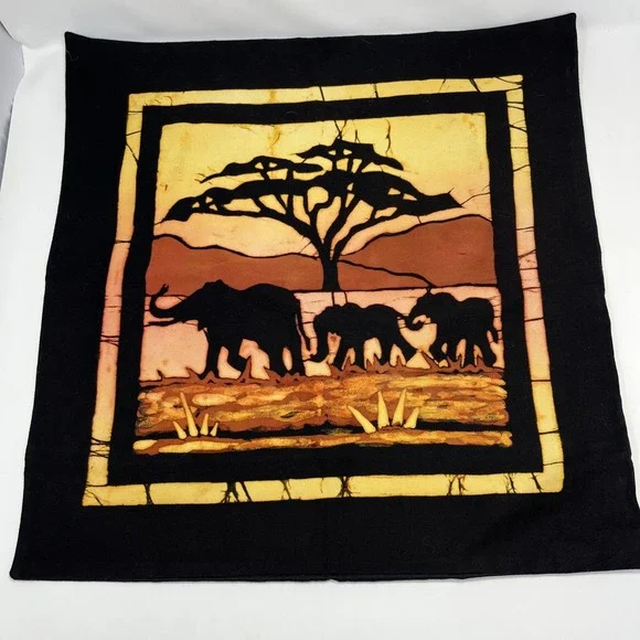 Baobab Batik Pillow Cover‎
