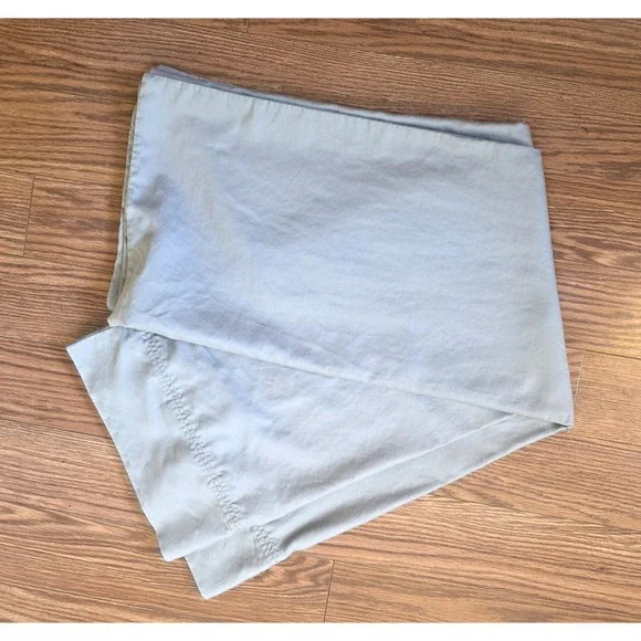 Sleep Number Pillowcases King Size (2) Gray Color Sateen Cotton Lyocell Soft EUC