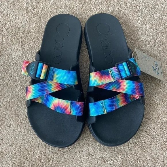 Chaco | Men's Chillo Slide Tie Dye Sandals Size 13 NWT