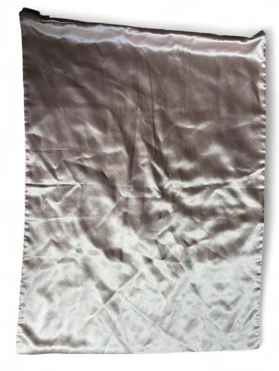 Kitsch rose satin zip pillowcase