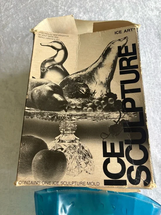 Vintage ice sculpture mold