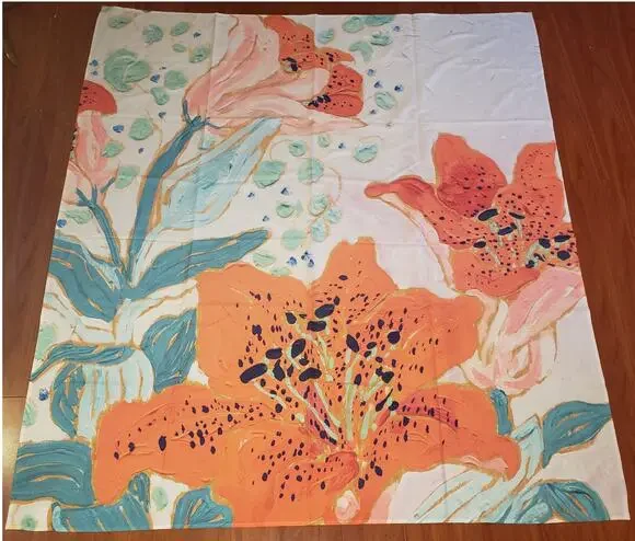 Society6 Tropical Flower Fabric Wall Hanging Tapestry Home Decor 58