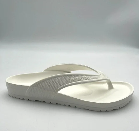 Birkenstock Honolulu EVA White Sandals Mens 10 EU 43 Waterproof Flip Flops