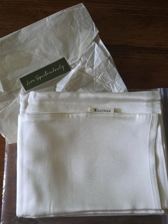 Lilysilk Organic Mulberry Silk Standard Pillowcase