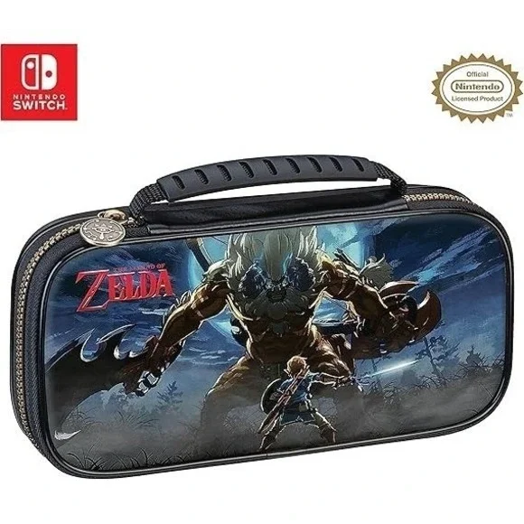 RDS - Licensed Zelda Deluxe Travel Case for‎ Nintendo Switch OLED Game Console