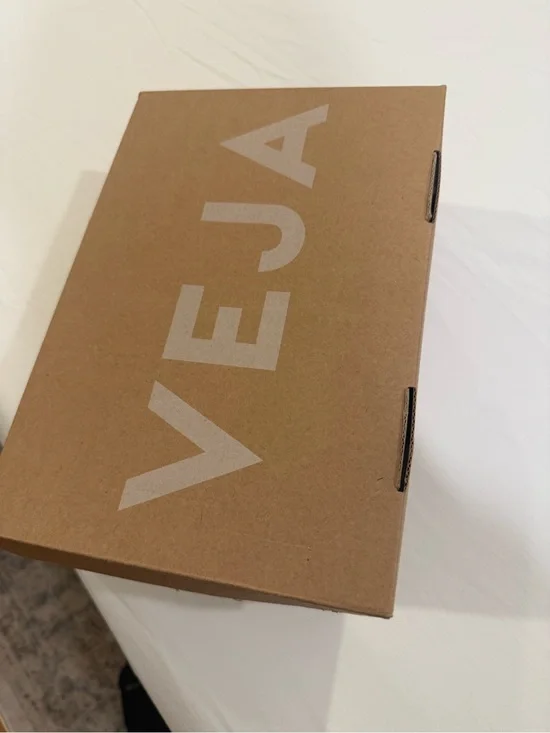 Veja white  shoes with White Logo brand new