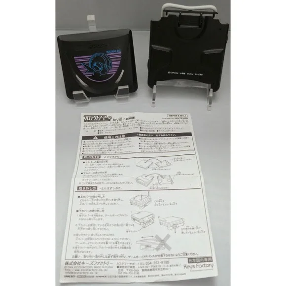Rockman EXE Protect Armor - GBA SP Keys Factory PTA-001 - Faceplate Cover Japan