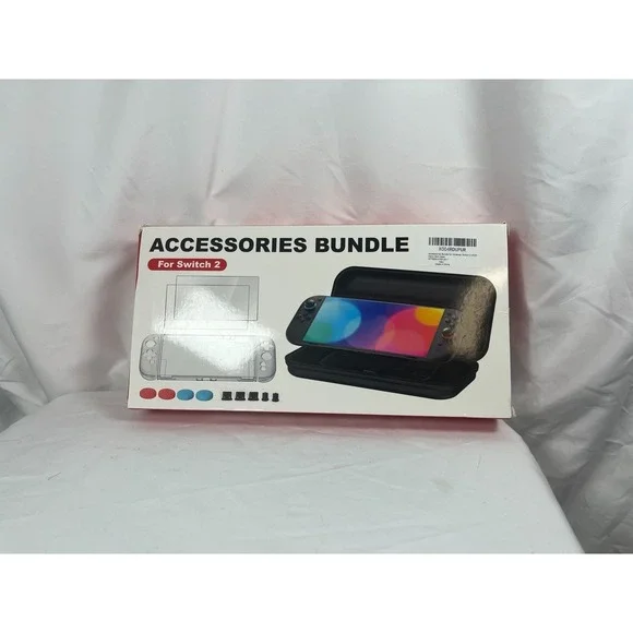 Accessories Bundle for Nintendo Switch 2 Carrying Case Screen Protector Kit New