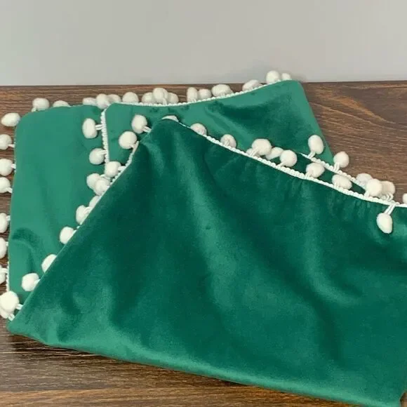 2 piece set custom velvet pillow covers 17”