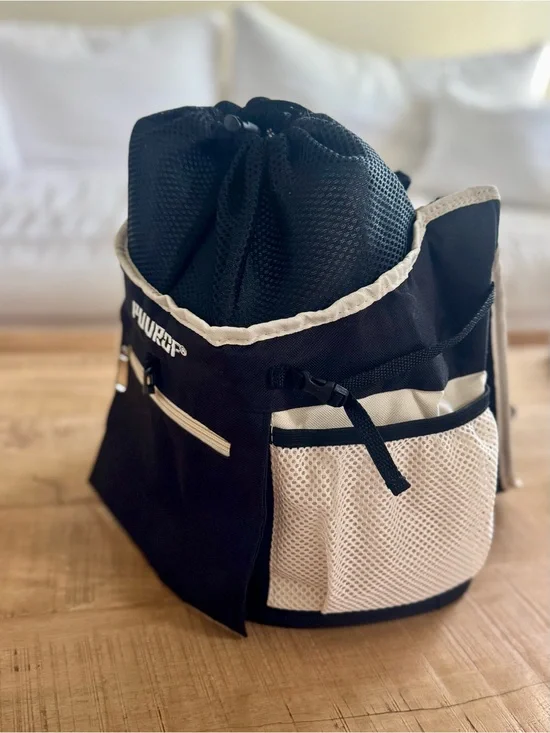 New Black and White Pet Carrier Backpack high end