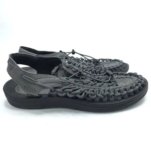 Keen Mens Sandals Uneek Casual Walking Round Cord Textile Size 12