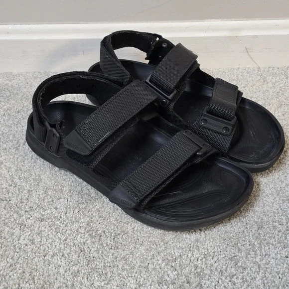 Birkenstock Tatacoa Strap Sandal Unisex Sz Men's 9 / Womens 11 Futura Black‎ EUC