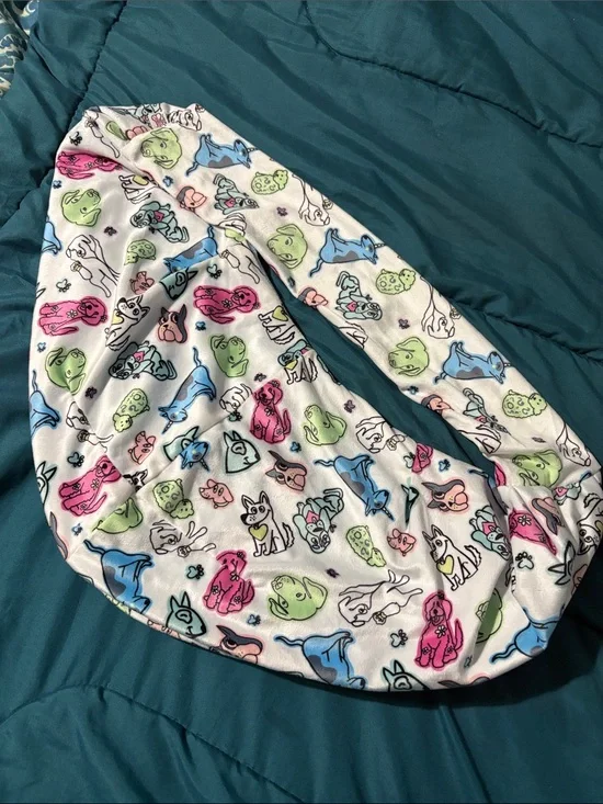 BOBS from Skechers Multicolor Printed Travel Pet Sling Carrier