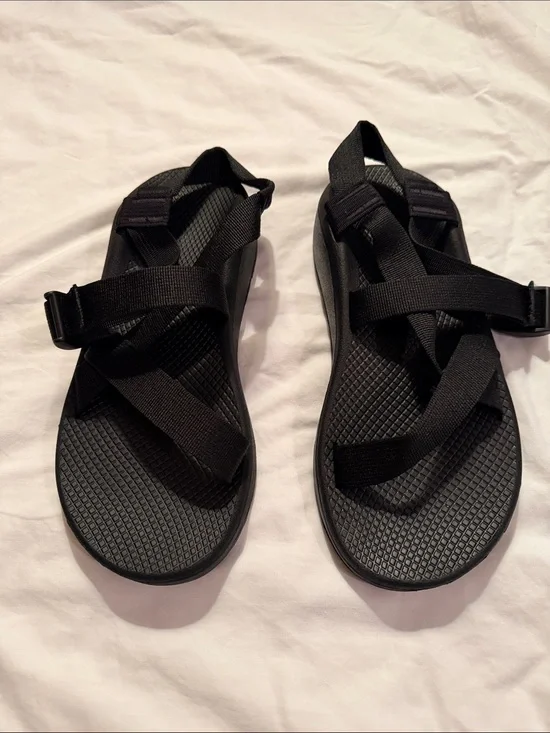 Chaco Black Treaded Outdoor Sandal Sole