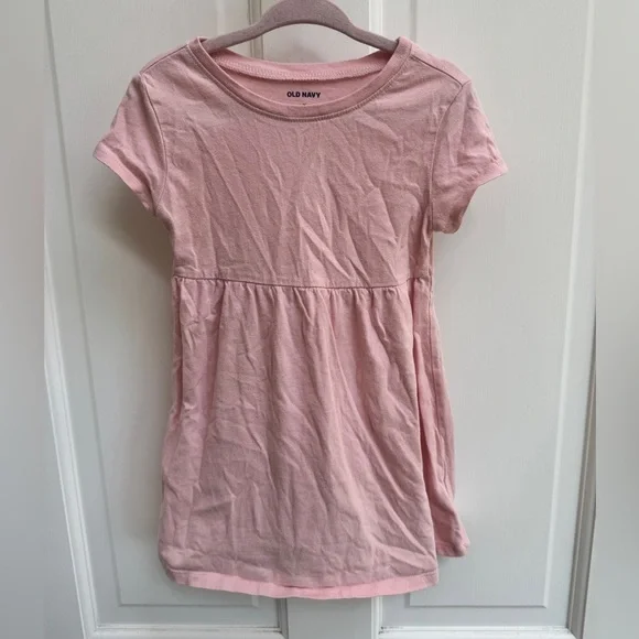 Old Navy 2T Girls Pink Short Sleeve Summer Dress
