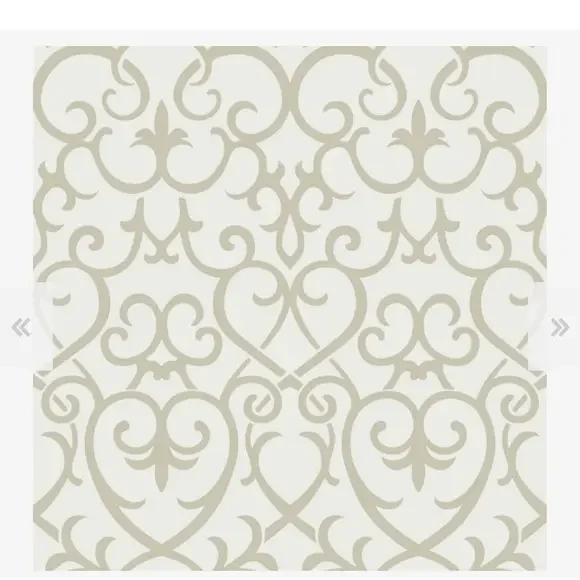 NWT Scott Living Self-Adhesive Wallpaper RHAPSODY Taupe Gold 20.5-in x 18-ft NEW