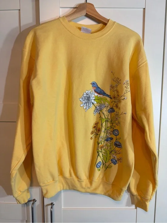 Hanes Yellow ComfortBlend hoodie B7