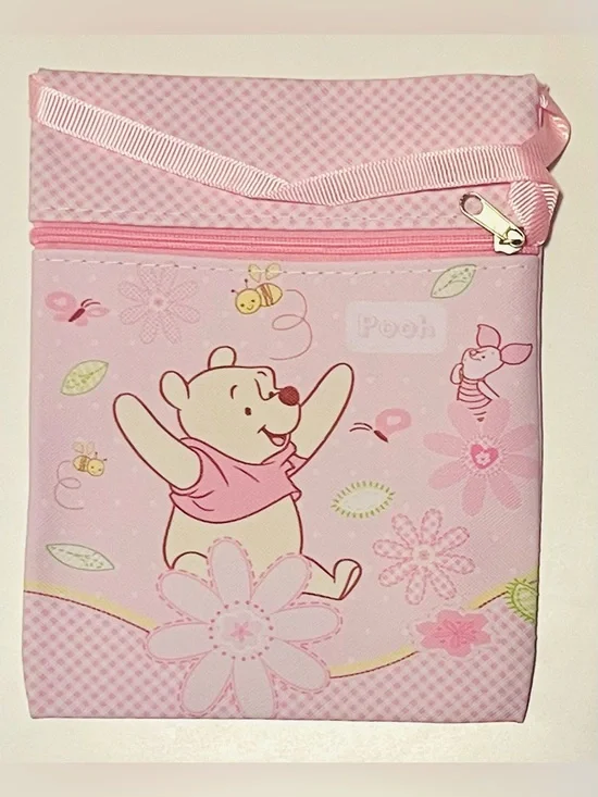 Disney Pink Winnie the Pooh Floral Crossbody Bag