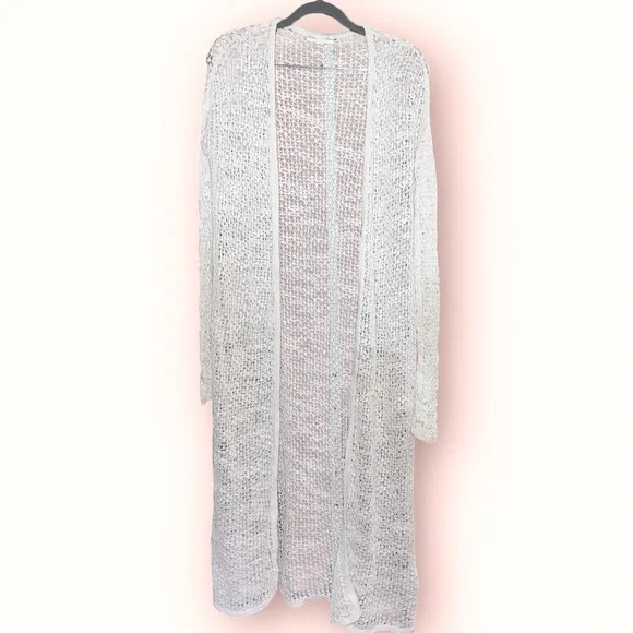 Urban Outfitters Staring At The Stars Long Sleeve Loose loosely Knit Long Duster
