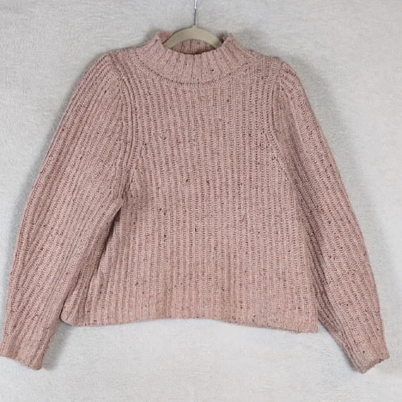 Gap Womens Knit Mock Neck Oversized Cozy Preppy Sweater Size XS‎