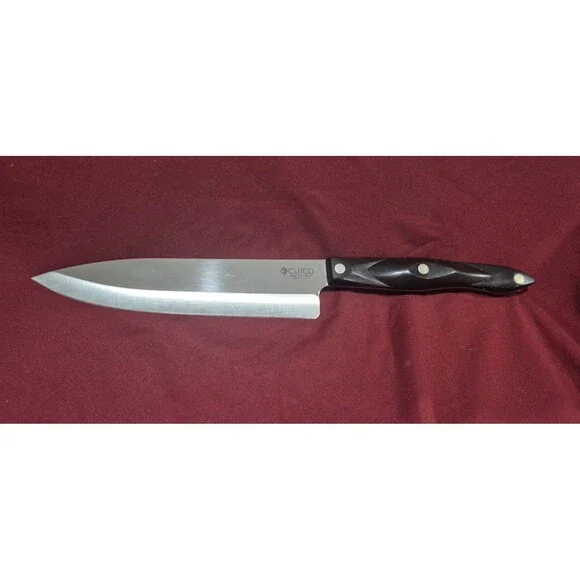 Cutco 1728 KK Brown Handle Petite Chef Knife 7-5/8