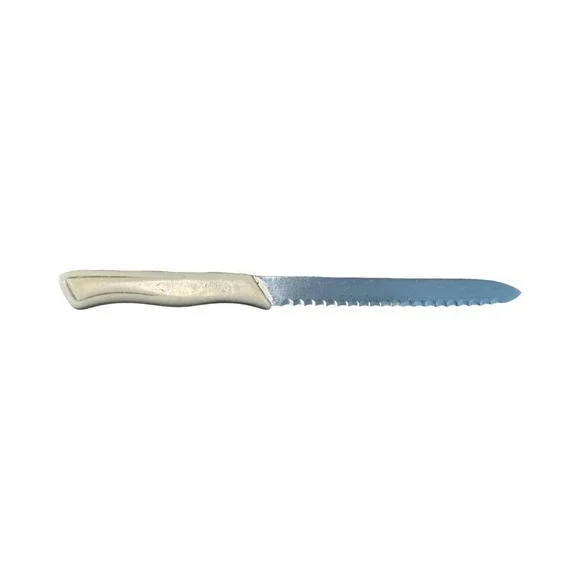 J.A. Henckels Friodur Serrated Knife Vintage German Solingen Stainless Cream